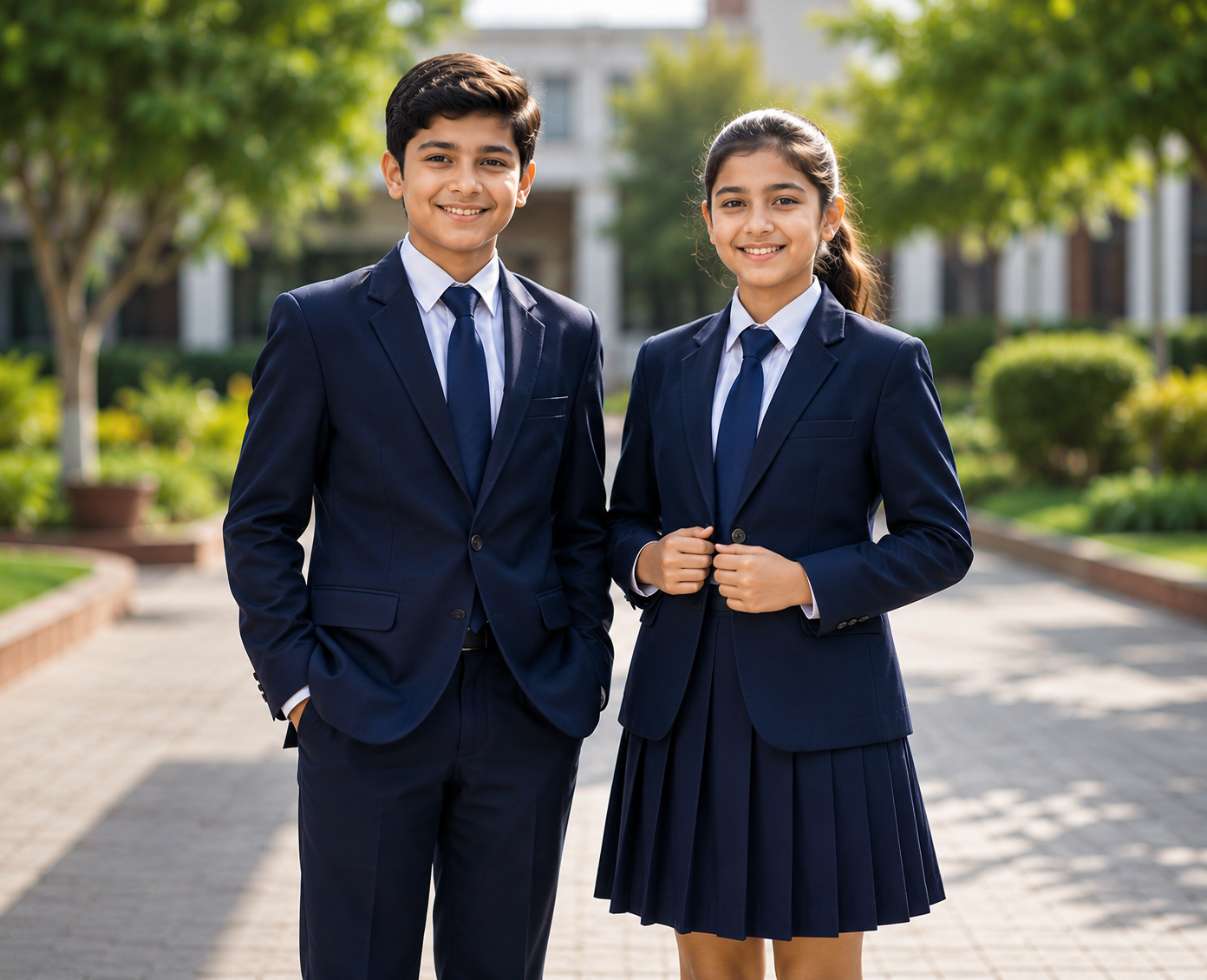 Premium formal school uniform set
